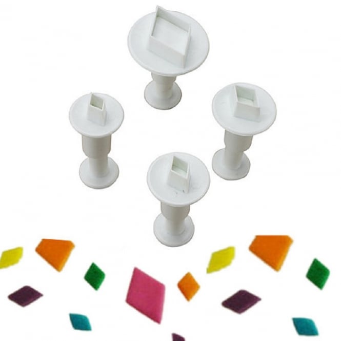 4PC Diamond Plunger Cutter Set