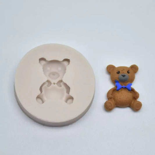 Silicone Mould - Mini Teddy Bear - S41.
