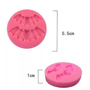 Silicone Mould - Double Bat - S38