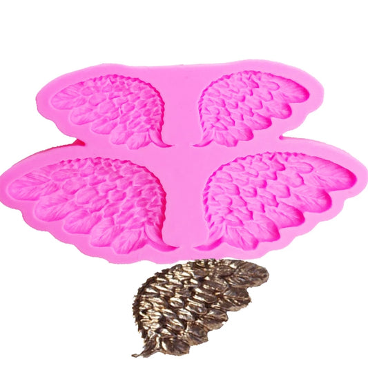 Silicone Mould - Double Set Wings - S147.