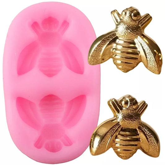 Silicone Mould - 2pc Bees - S441