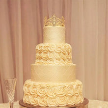 Gold Large Crown Cake Topper
