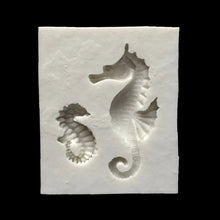 Silicone Mould - 2 x Seahorse Set - S57