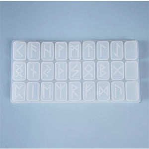 Silicone Mould - Runes Set - S285