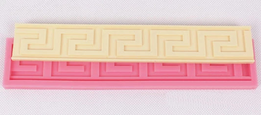 Silicone Mould - Greek Key - S458.