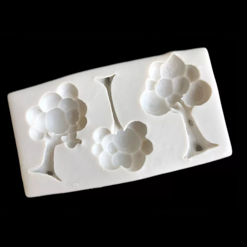 Silicone Mould - 3PC Trees - S326.