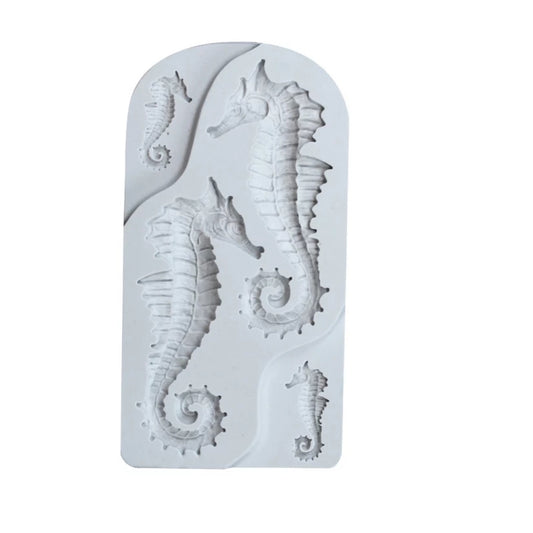 Silicone Mould - Seahorse Set - S1.
