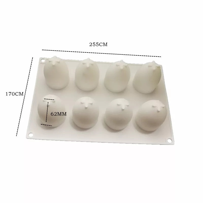 3D Easter Egg Silicone Chocolate Mould S286.