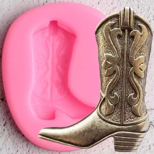 Silicone Mould - Cowboy Boot - S89.