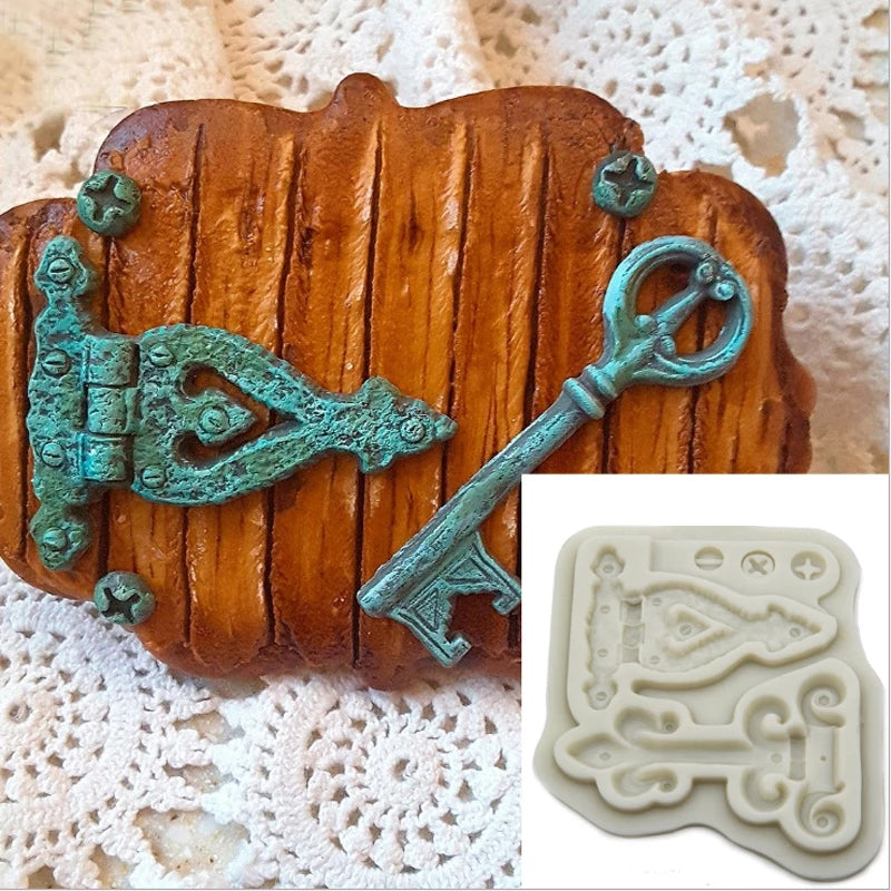 Silicone Mould - Hinges and Screws - S131.