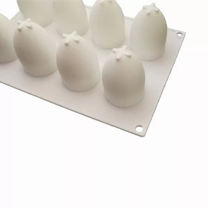 3D Easter Egg Silicone Chocolate Mould
