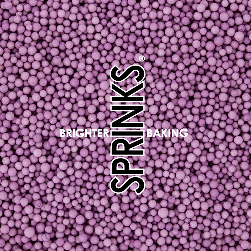 65g Sprinks Nonpareils - Pastel Lilac.