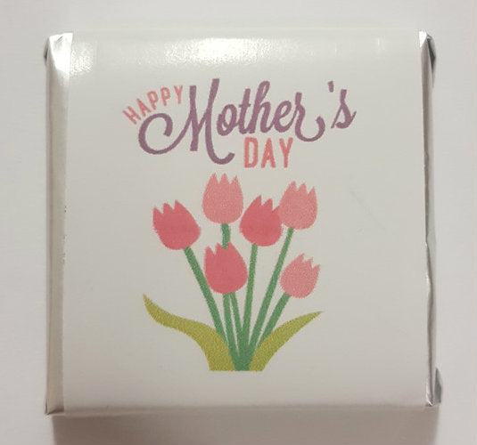 12PK Belgian Wrapped Chocolates - Happy Mothers Day