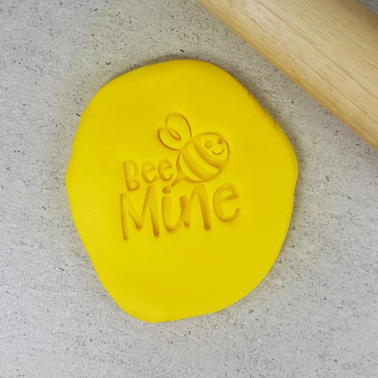 Custom Cookie Cutters Embosser - Bee Mine.