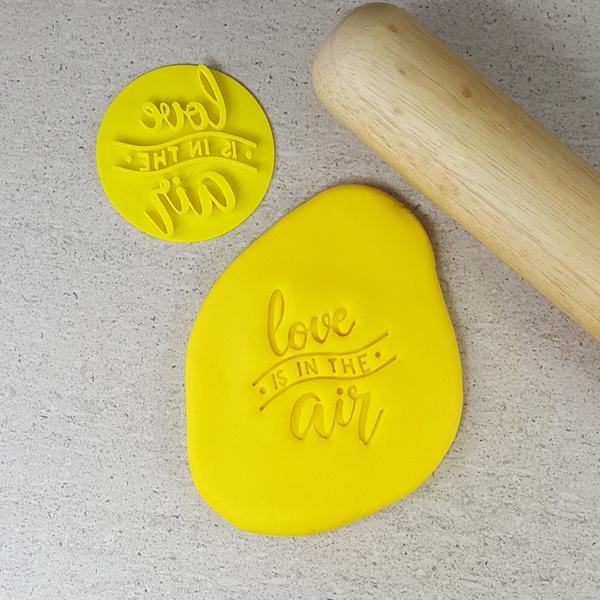 Custom Cookie Cutters Embosser - Love is in the air. - LAST ONE