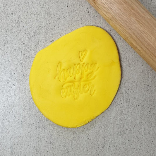 Custom Cookie Cutters Embosser - Happy Easter