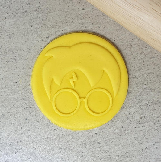 Custom Cookie Cutters Embosser - Harry Inspired