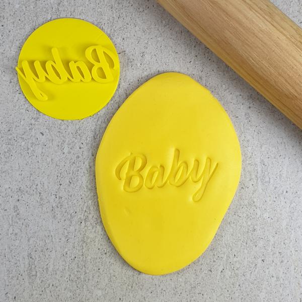 Custom Cookie Cutters Embosser - Baby