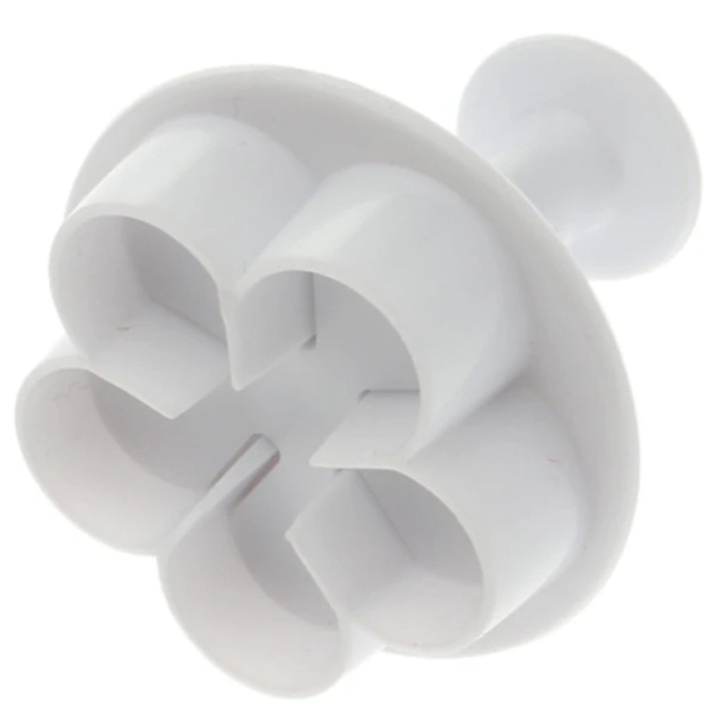 3PC 5 Petal Flower Plunger Cutter Set.