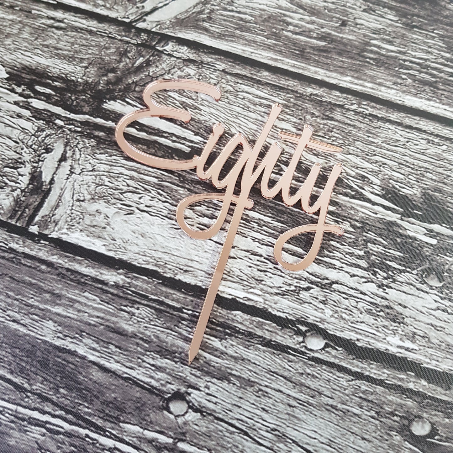 Acrylic Topper - Eighty.