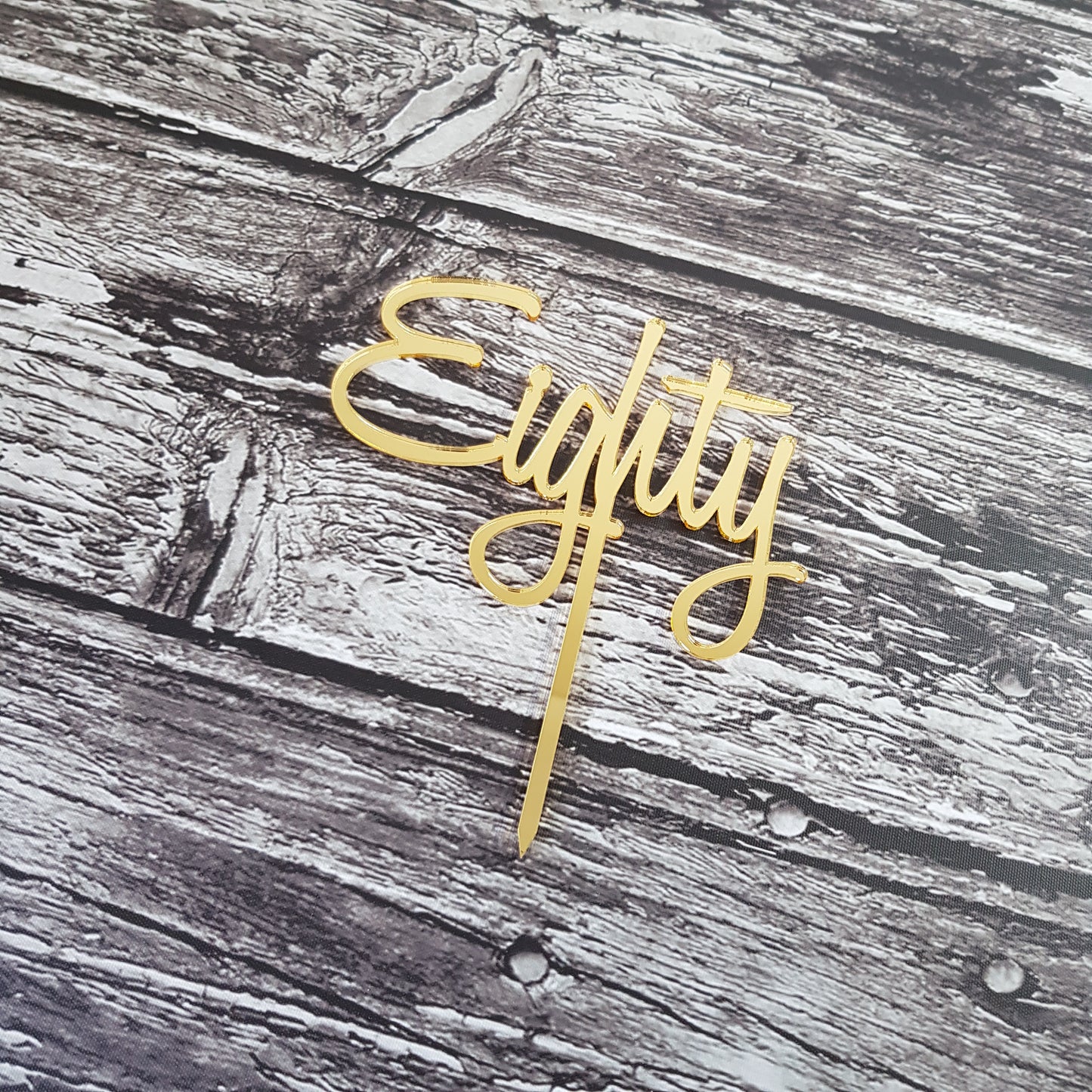 Acrylic Topper - Eighty.