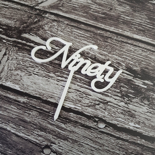 Acrylic Topper - Ninety.