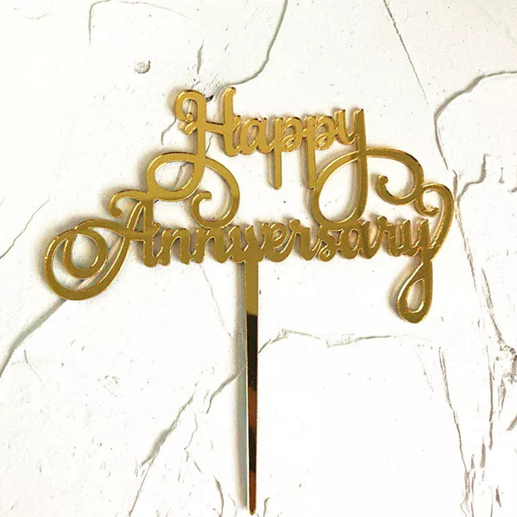 Happy Anniversary Swirl Font