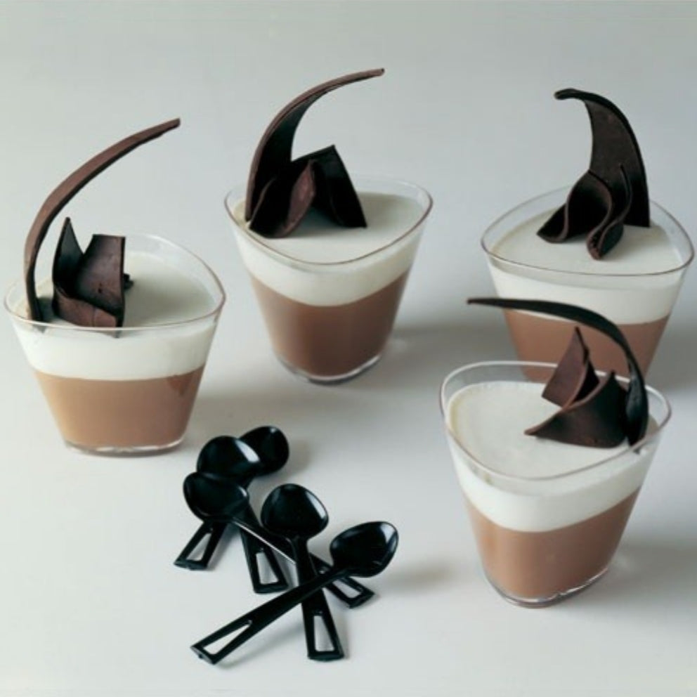 10pk Dessert Cups - Triangle 175ml