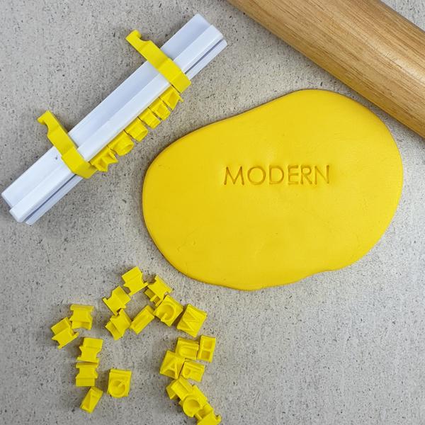 Modern Embosser Set - Lower Case.