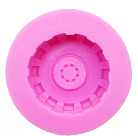 Silicone Mould - Tyre / Wheel - Medium - S159.