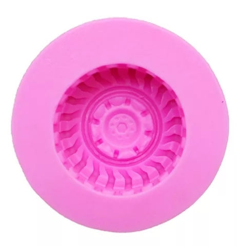 Silicone Mould - Tyre / Wheel - Small - S158.