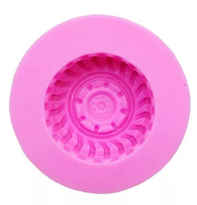 Silicone Mould - Tyre / Wheel - Small - S158