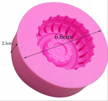 Silicone Mould - Tyre / Wheel - Large - S160
