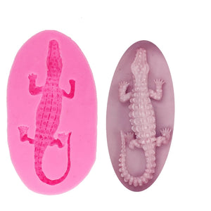 Silicone Mould - Crocodile / Reptile - S36