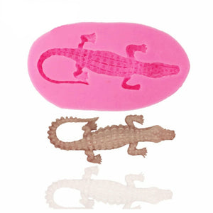 Silicone Mould - Crocodile / Reptile - S36