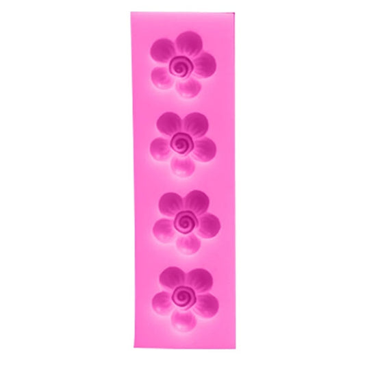 Silicone Mould - Flower Style 5 - S184.