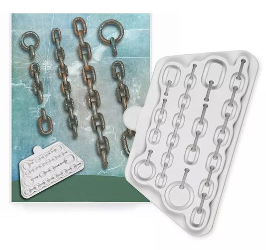 Silicone Mould - Chain Set - S162.