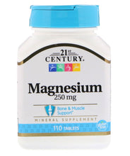 110 Tablets - Magnesium 250mg