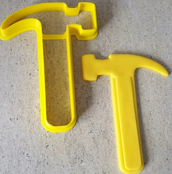 Custom Cookie Cutters - Hammer 3D Embosser and Cutter Set.