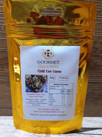 Gourmet Spice Kit - Chilli Con Carne Tacos 50g
