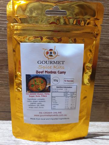 Gourmet Spice Kit - Beef Madras Curry 50g