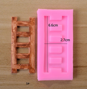 Silicone Mould - Medium Ladder / Fence - S137