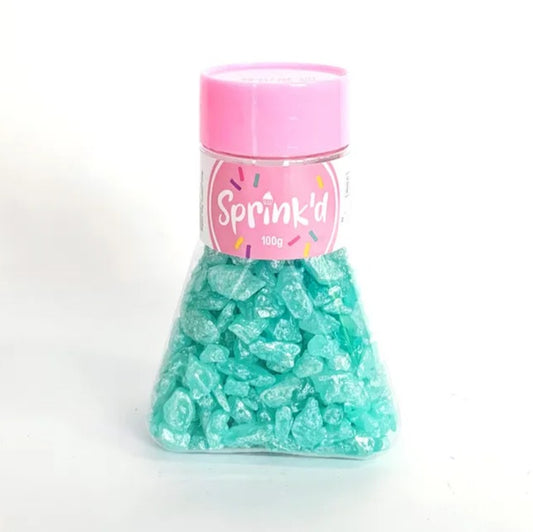 Sprink'd Geode Rocks 100g - Teal.
