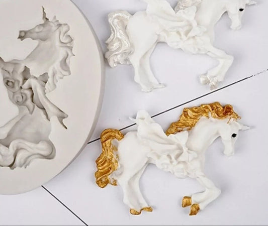 Silicone Mould - Horse / Unicorn - S172.