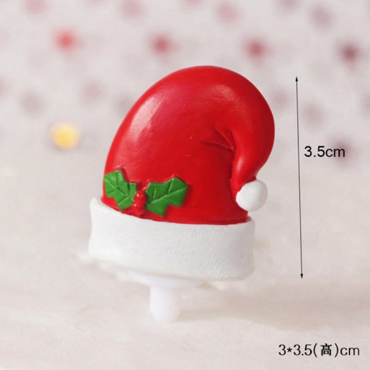 Claydough Topper - Christmas Santa Hat