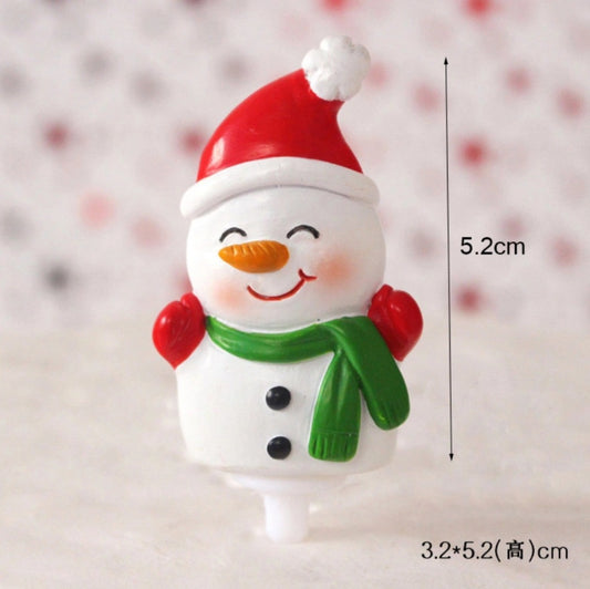 Claydough Topper - Christmas Snowman