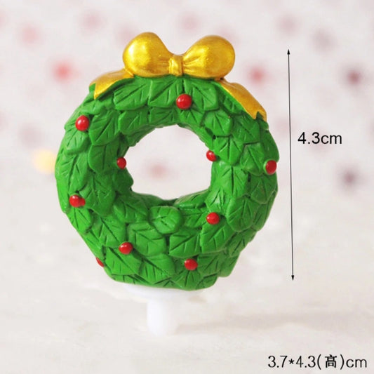 Claydough Topper - Christmas Wreath