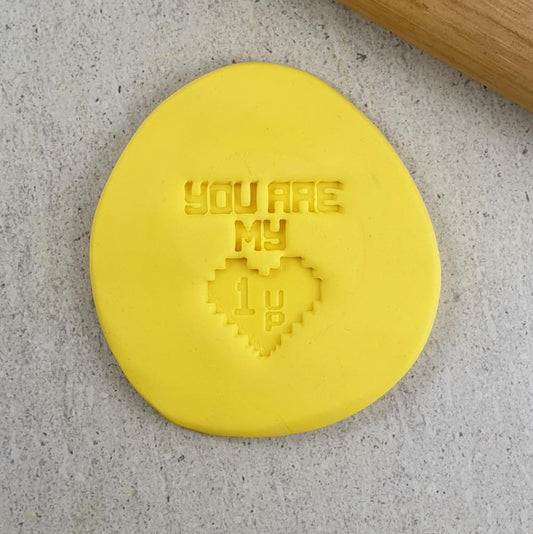 Custom Cookie Cutters Embosser - You Are My 1 Up