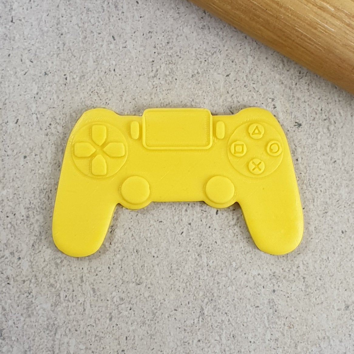 Custom Cookie Cutters 3D Embosser and Cutter Set - PS4 Game Controller.