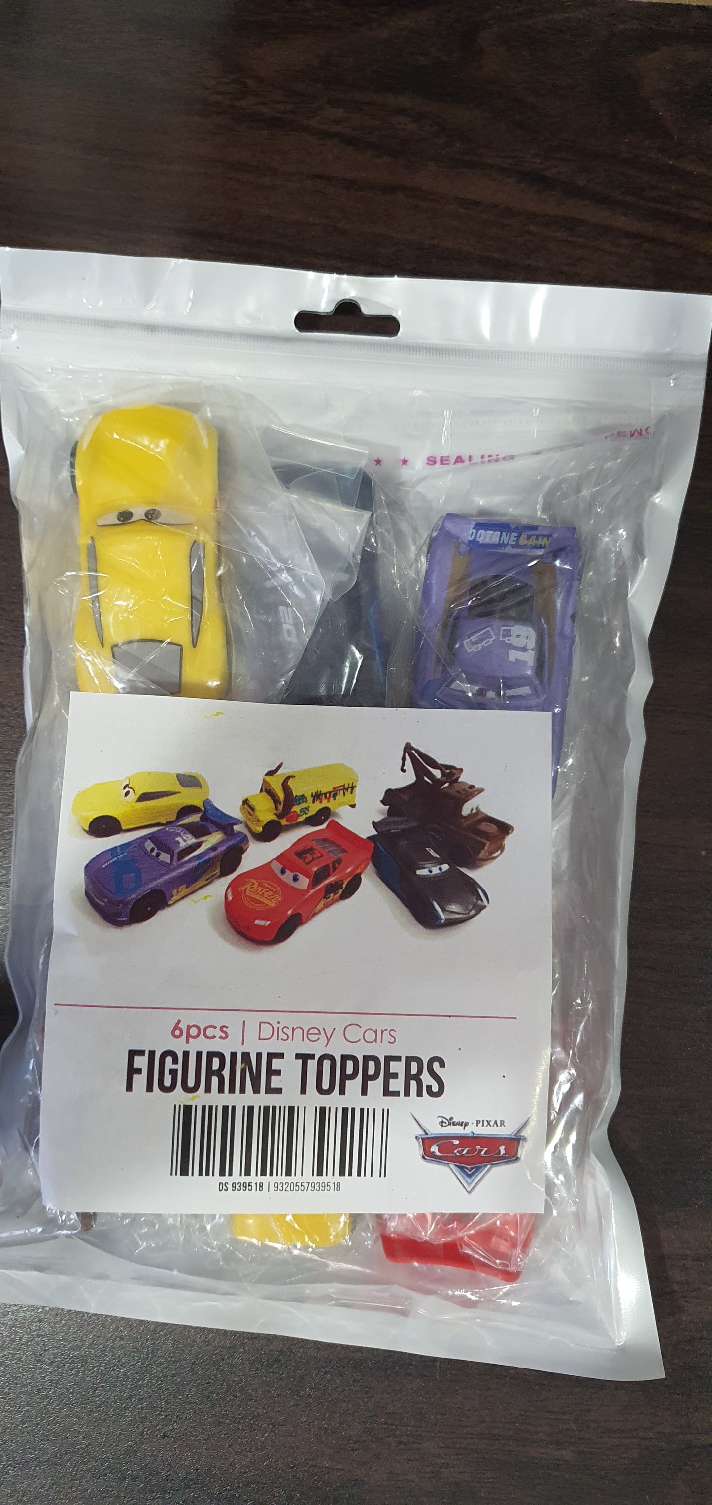 6PC Disney Cars Figurine Set